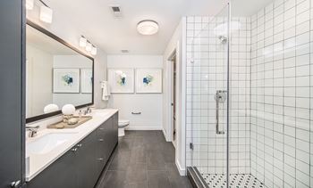 Bathroom1 at Deca Apartments, Greenville